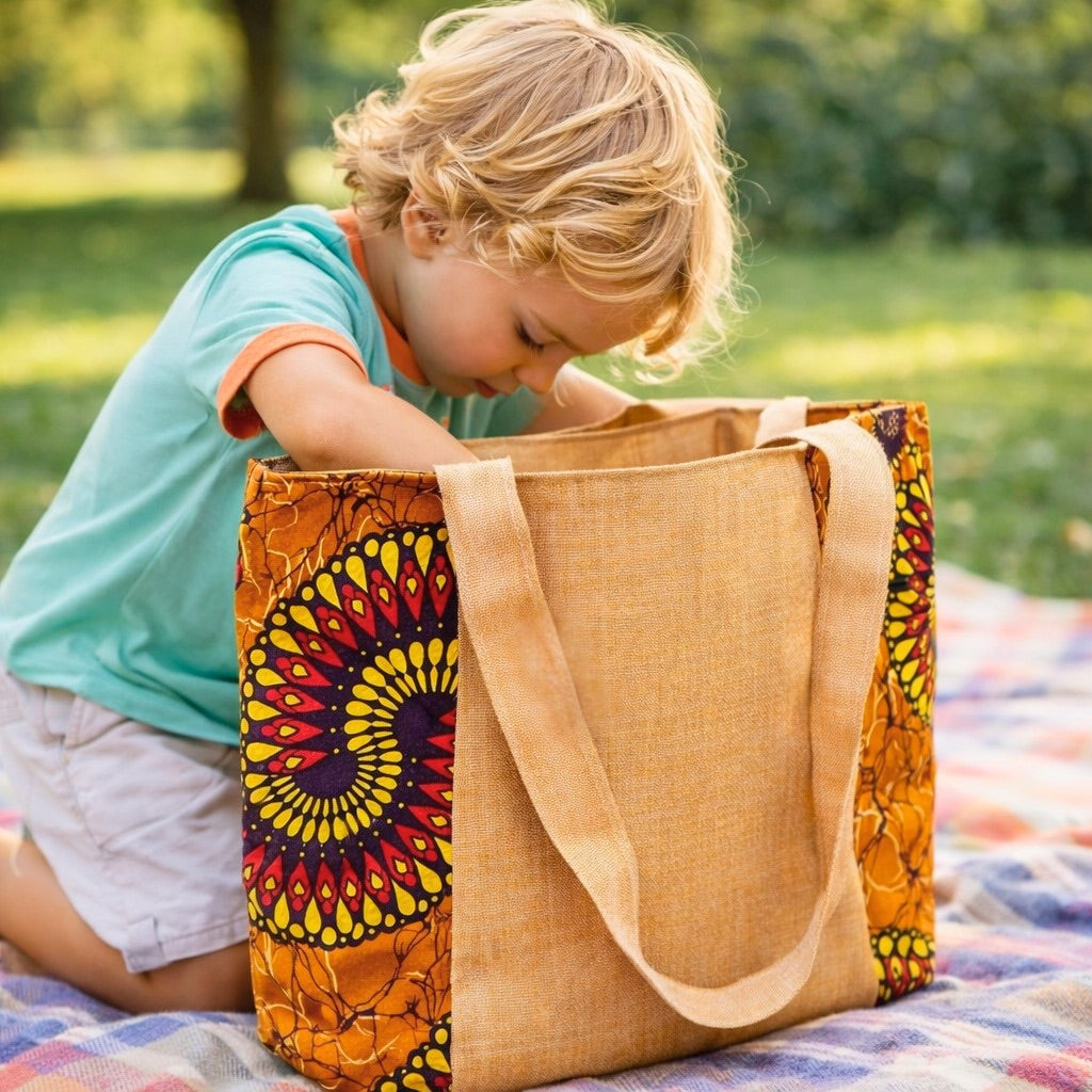 Wax Print Handtaschen