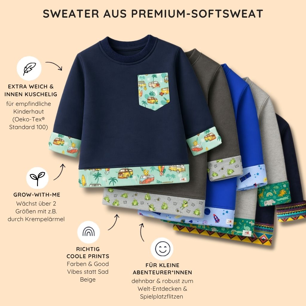 SWEATER aus Premium-SoftSweat