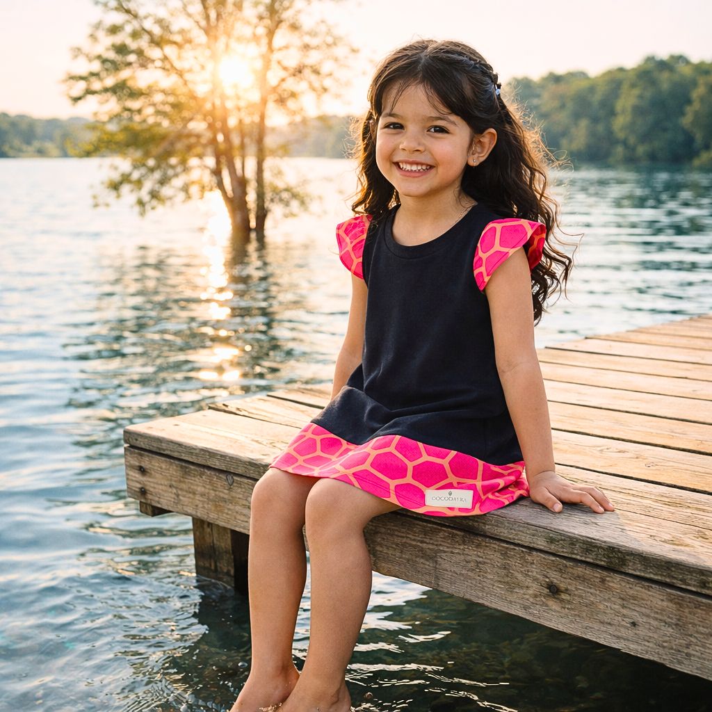 KLEID aus Premium French Terry
