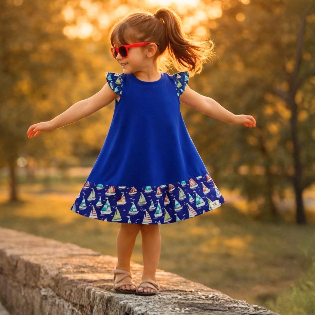 KLEID aus Premium French Terry