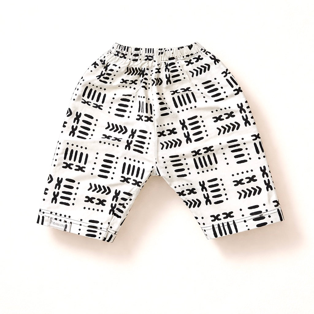 Wax Print Shorts