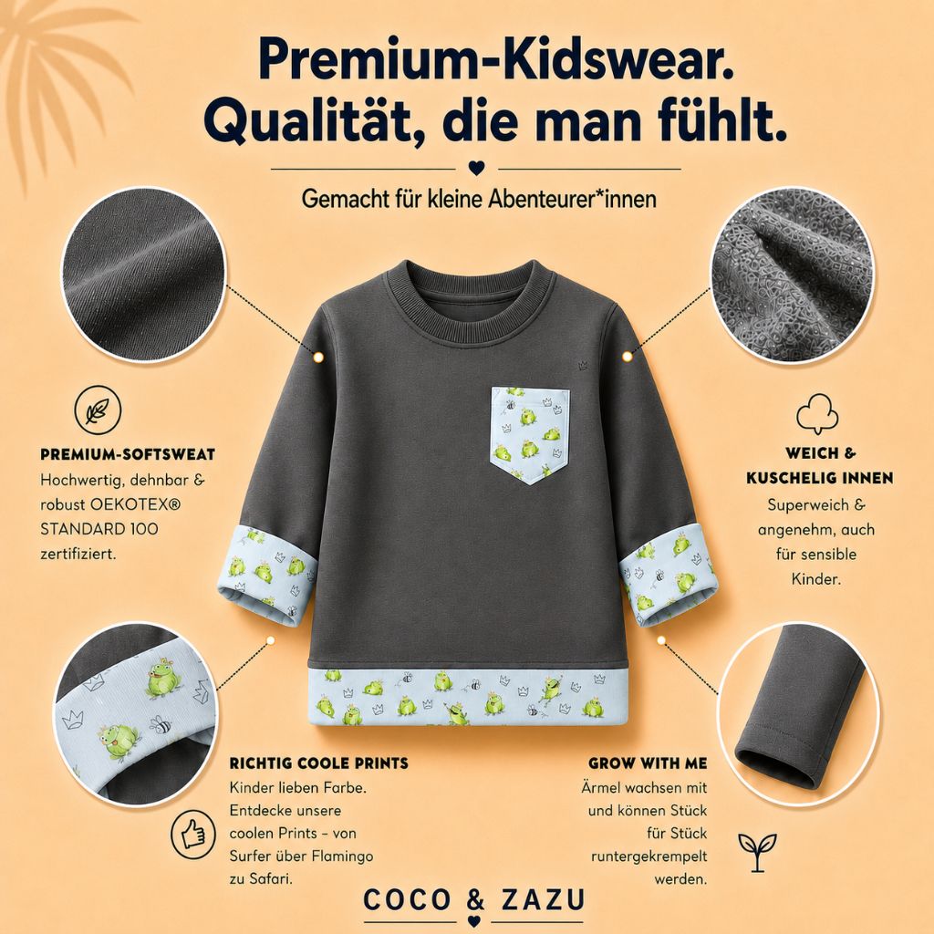SWEATER aus Premium-SoftSweat