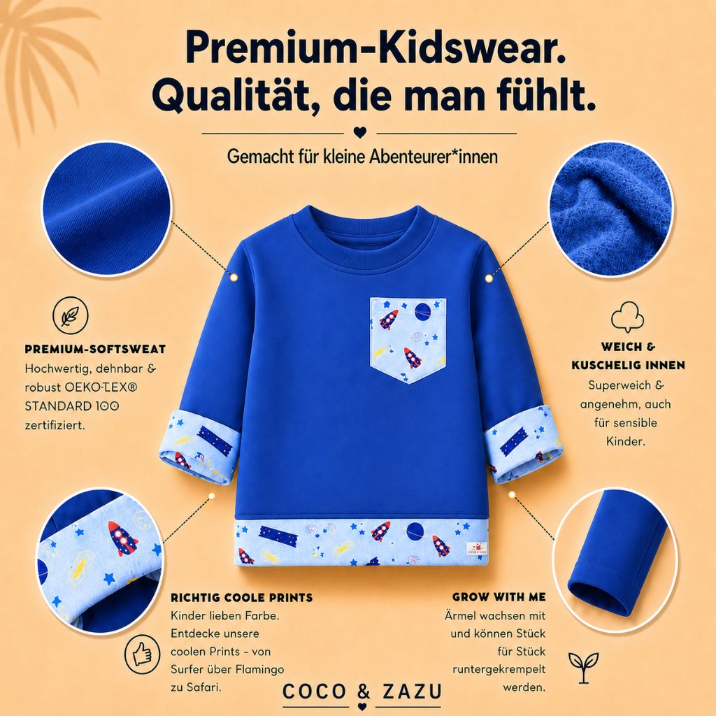 SWEATER aus Premium-SoftSweat