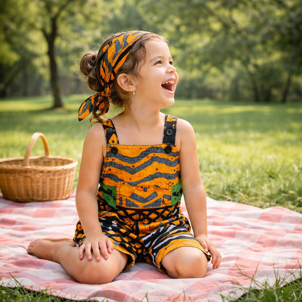 Wax Print Jumpsuits