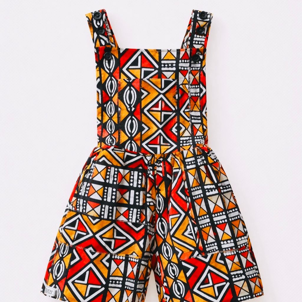 Wax Print Jumpsuits