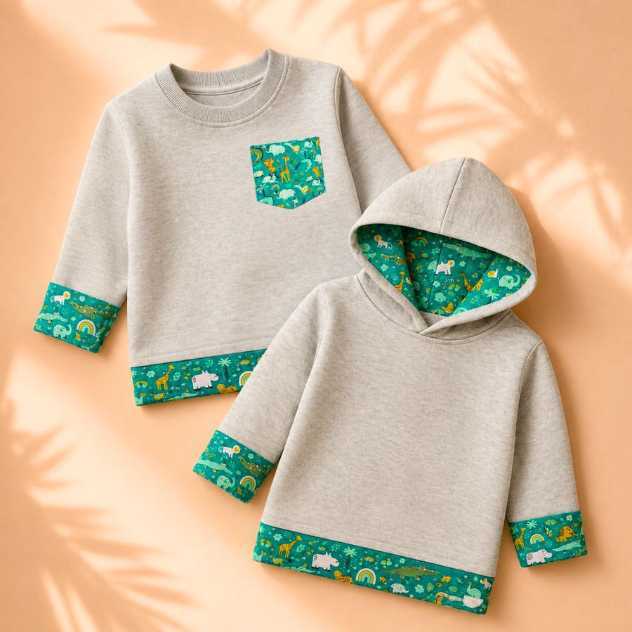 SWEATER + HOODIE